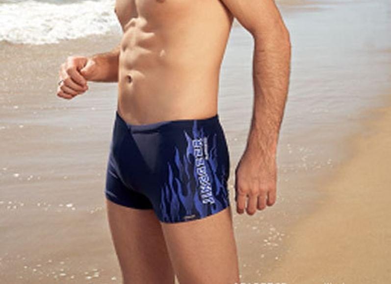 Flame Print Swim Shorts Product Image