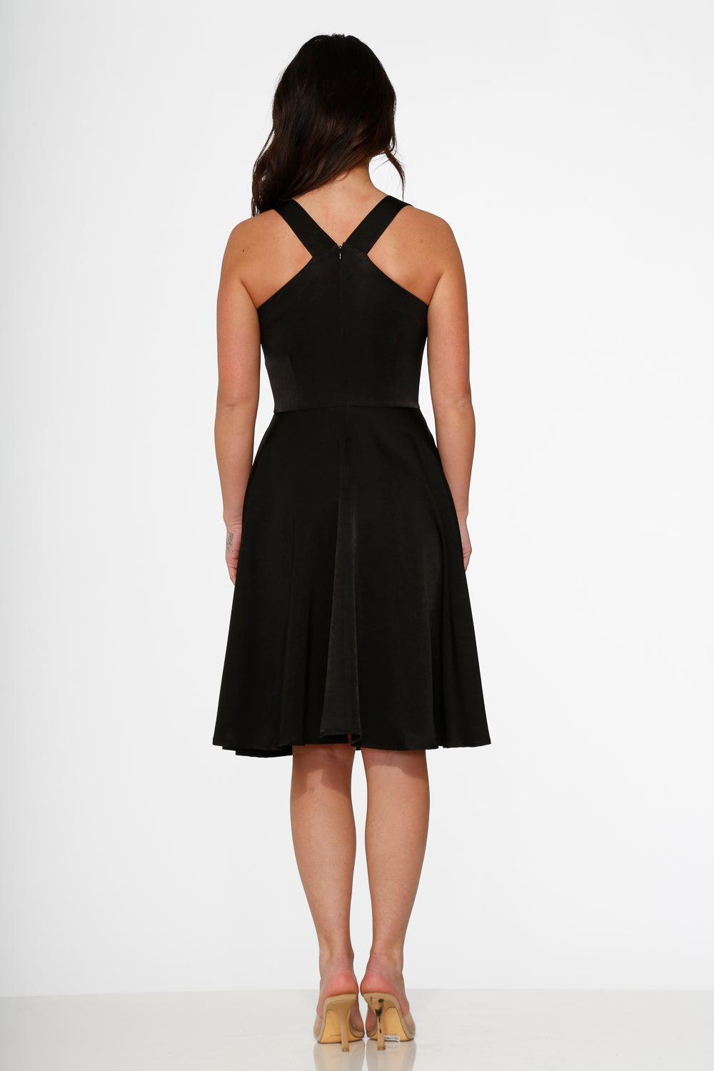 Black Swing Dress Product Image
