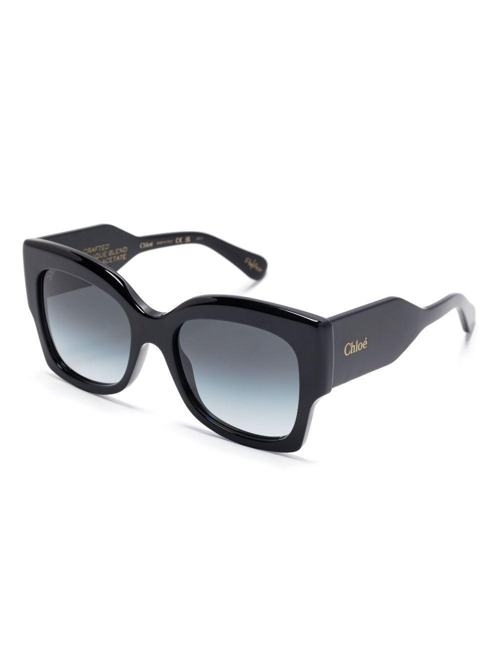 CHLOÉ Gayia Sunglasses In Black Product Image