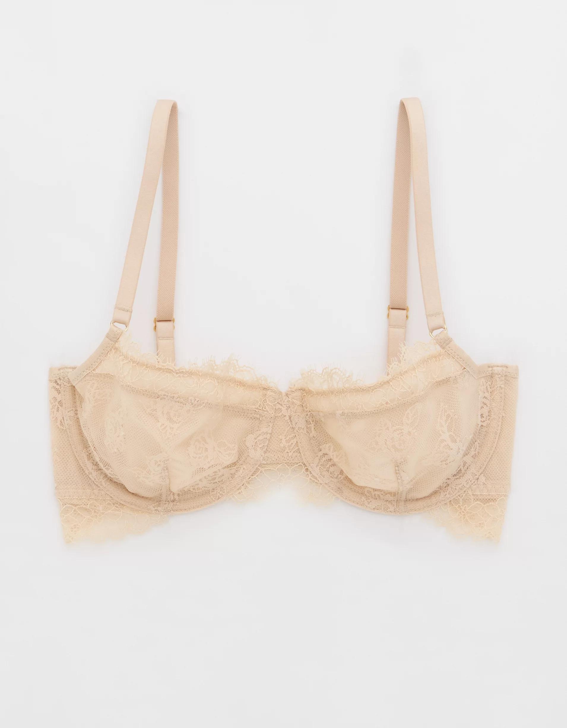 Show Off Rosebud Lace Unlined Bra Product Image