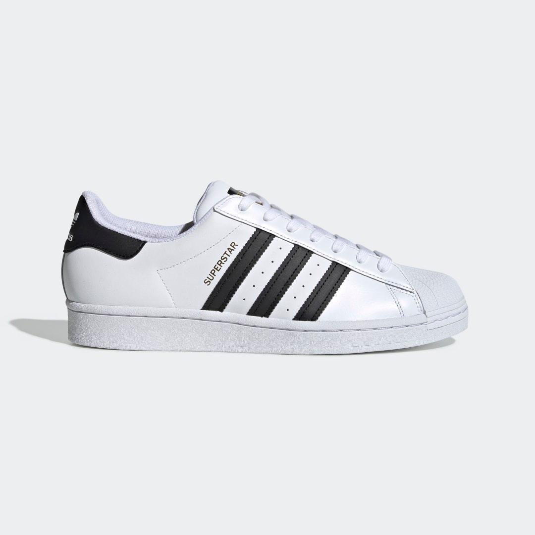 adidas Originals Mens adidas Originals Superstar Casual Sneaker - Mens Basketball Shoes Core Black/Core Black/Cloud White Product Image