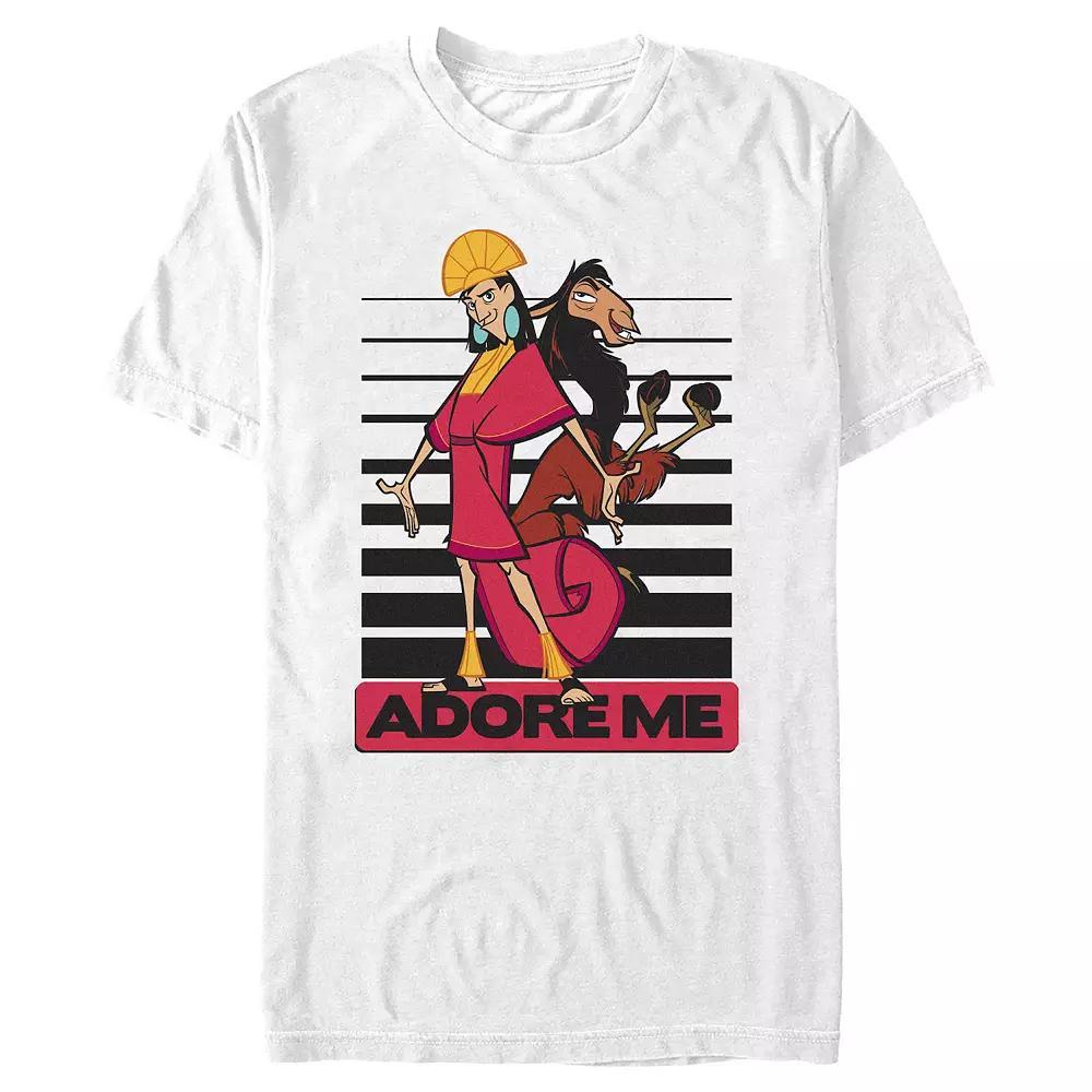 Disney's The Emperor's New Groove Adore Me Men's Graphic Tee, Size: Medium, White Product Image