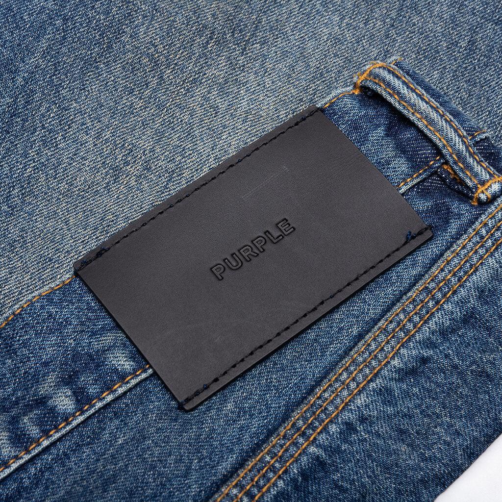 Worn Vintage Shorts - Mid Indigo Male Product Image