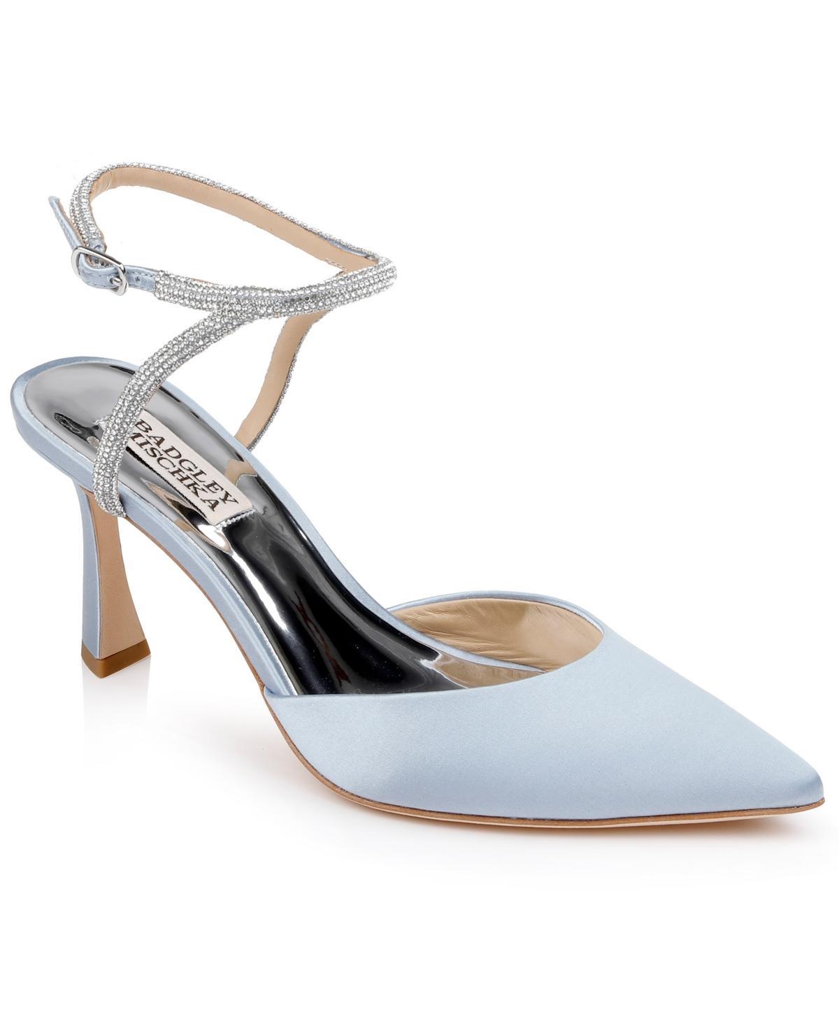 Badgley Mischka Kamilah Pumps Soft White 11 Product Image