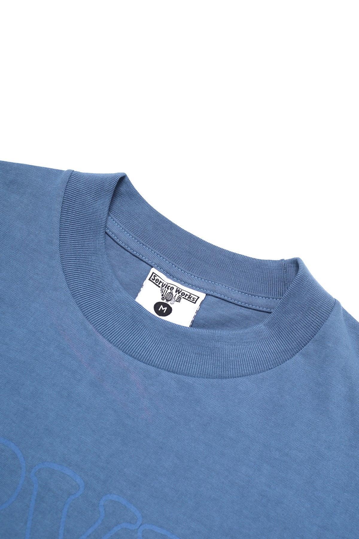 Service Works - Arch Logo Tee - Work Blue Product Image