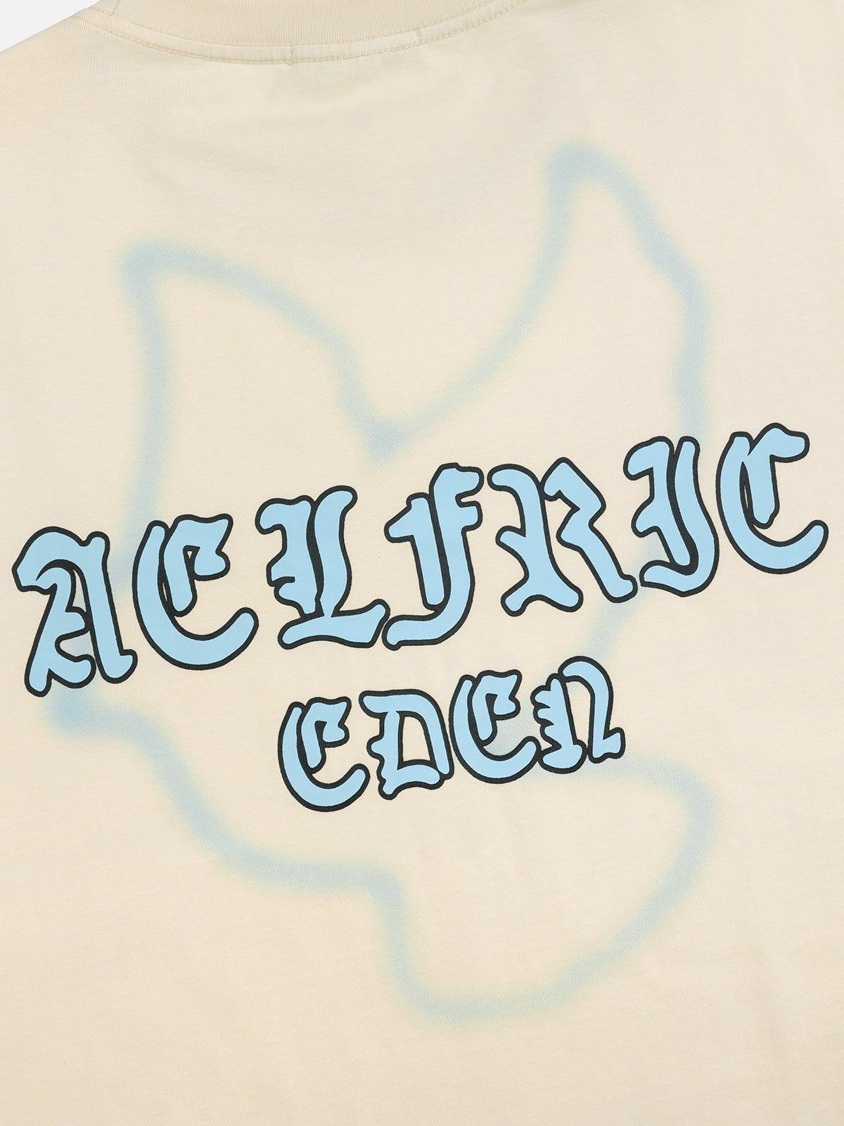 Aelfric Eden Pigeon Print Long Sleeve Tee Product Image