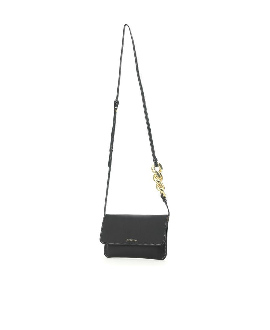 JW ANDERSON Chain Phone Crossbody Bag In Black Product Image