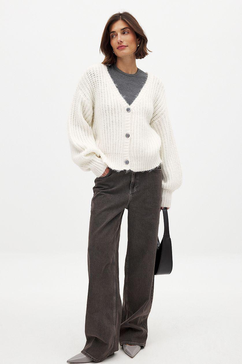 Knitted Oversized Cardigan Product Image