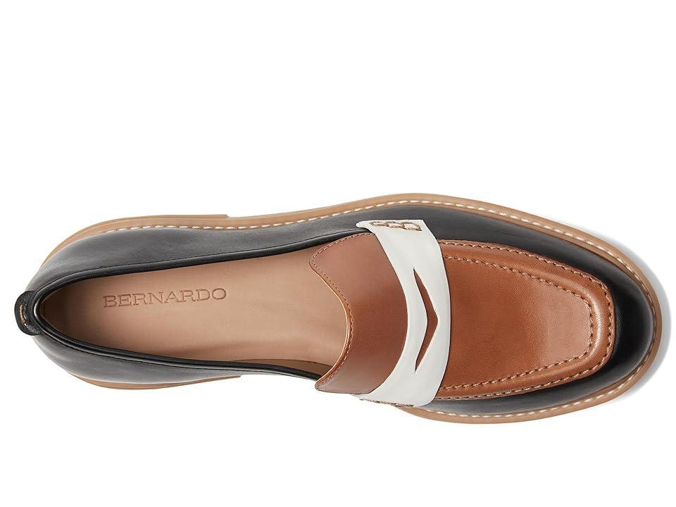 Womens Chandler Multi Leather Lug Sole Loafers Product Image