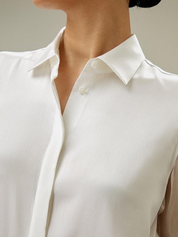 Ethereal Silk Shirt Product Image