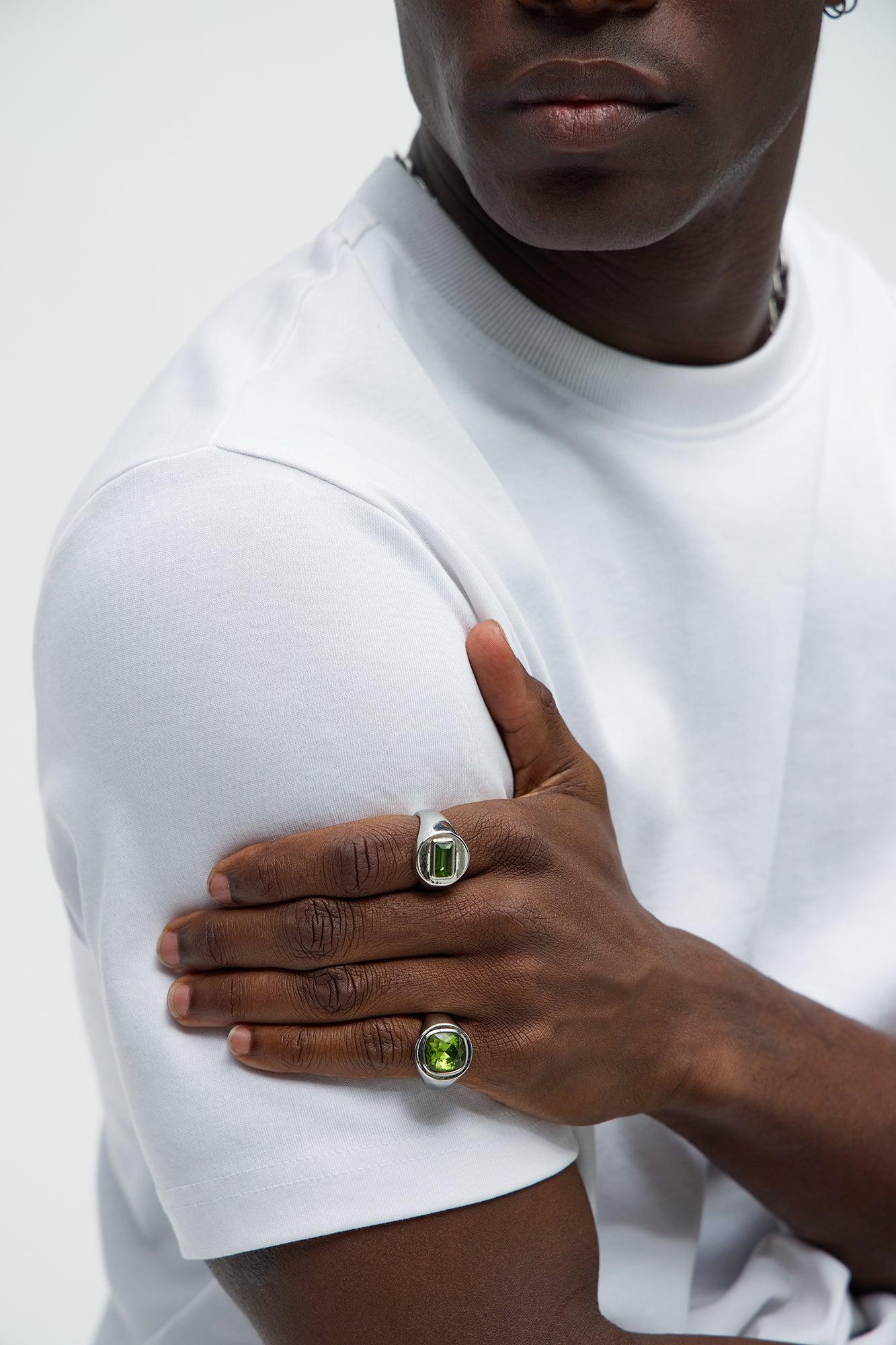 Rift Ring Set - Silver Product Image