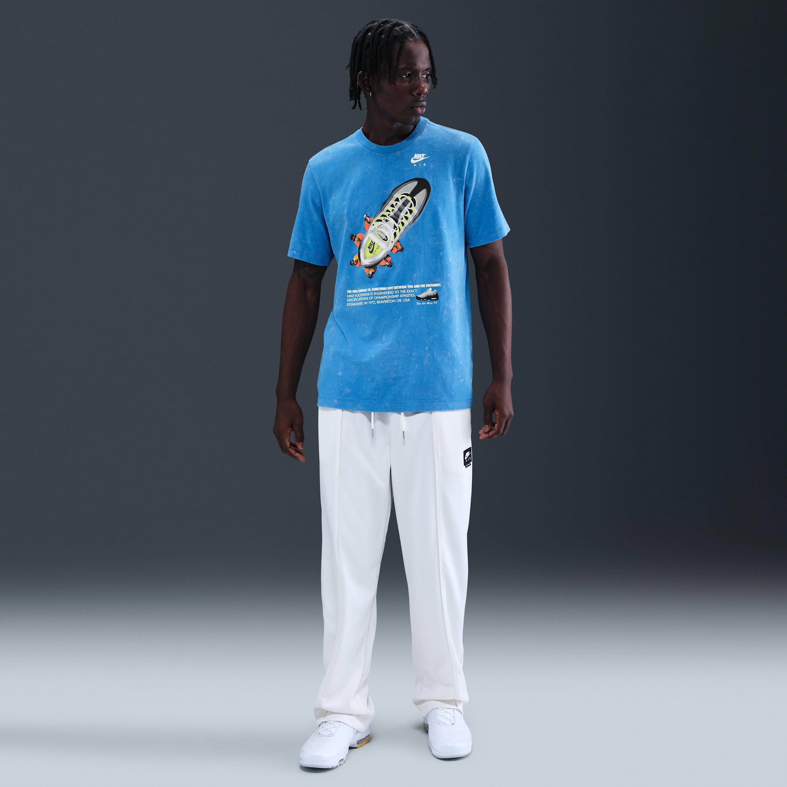 Mens Nike Sportswear Air Max 95 T-Shirt | HQ9277-435 Product Image