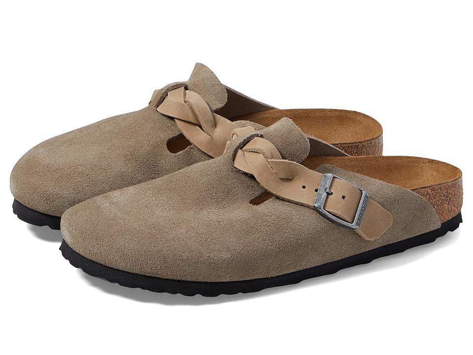 Birkenstock Womens Boston Braided Suede Clog Womens at Urban Outfitters Product Image