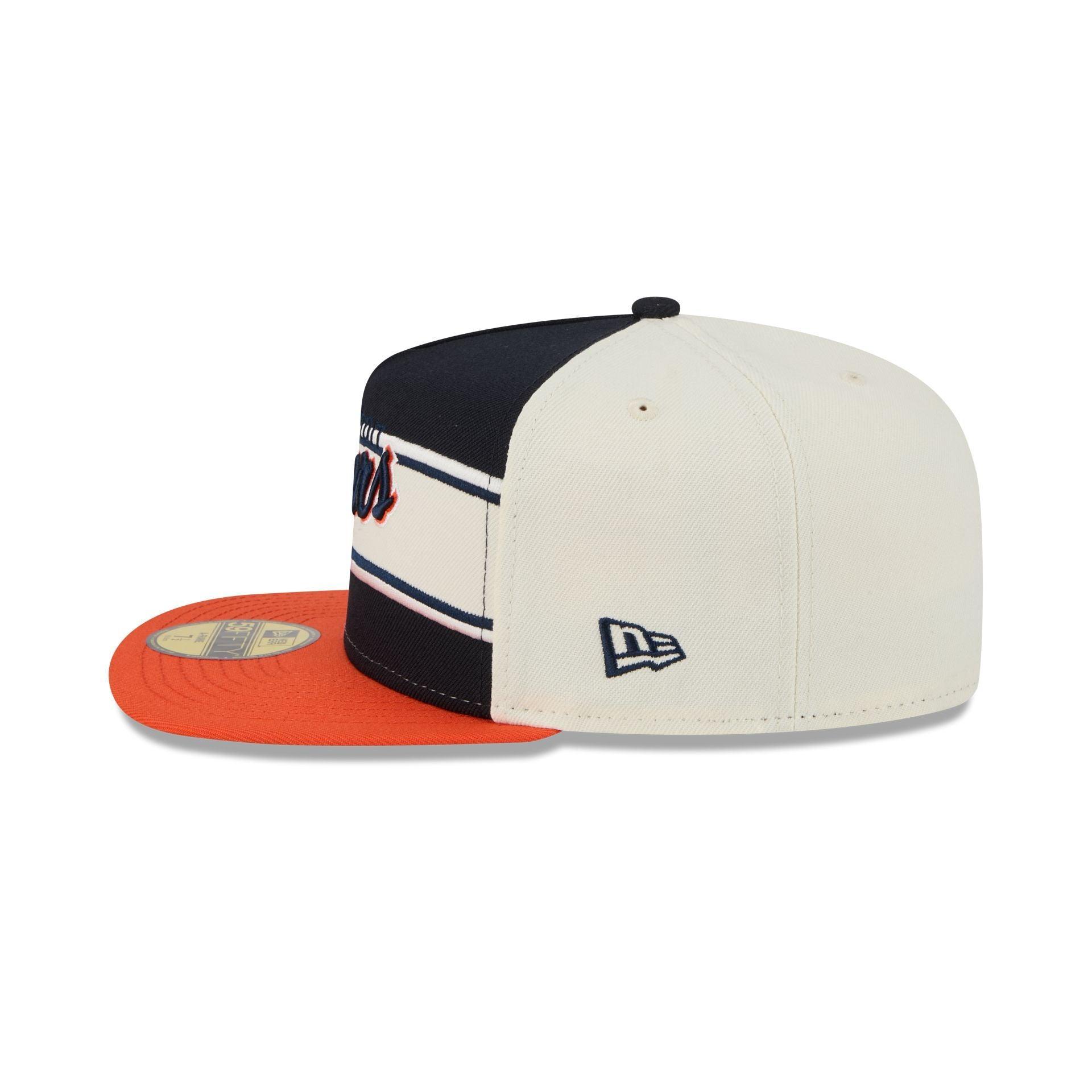 Cleveland Guardians Summer Derby White 59FIFTY A-Frame Fitted Hat Male Product Image