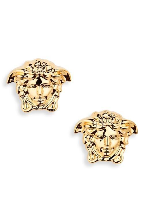 Womens La Medusa Goldtone Stud Earrings Product Image