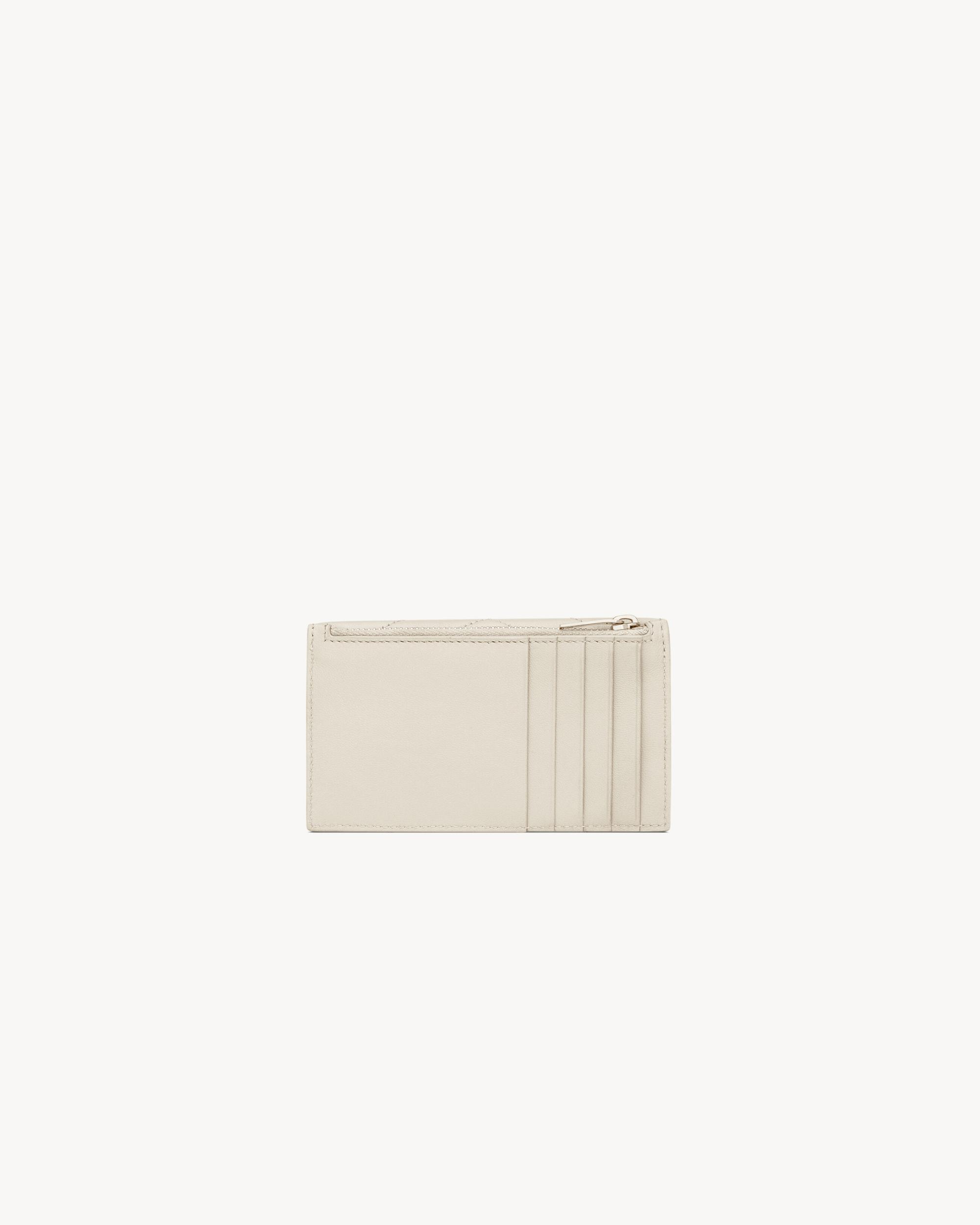 CASSANDRE MATELASSÉ large flap wallet in lambskin Product Image