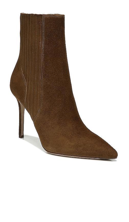 Veronica Beard Lisa Bootie in Brown. Size 10, 8, 8.5, 9, 9.5. Product Image