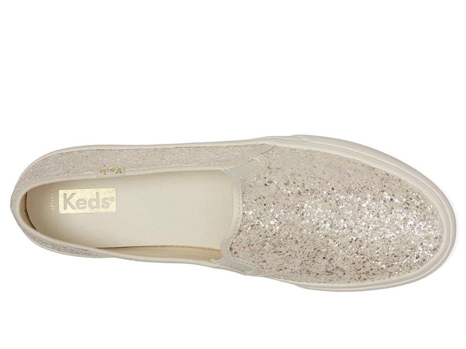 Keds Double Decker Glitter (Cream) Women's Shoes Product Image