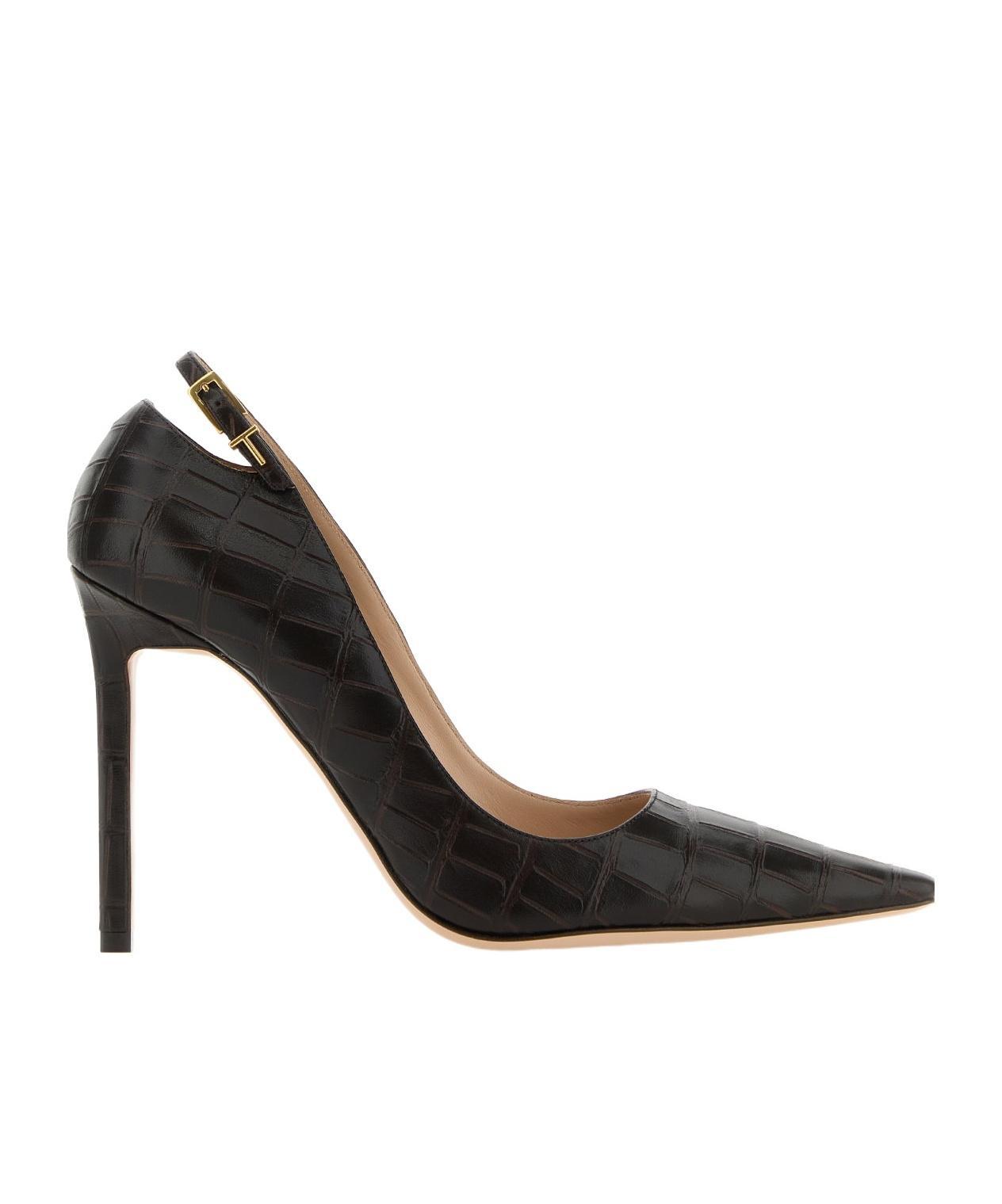 Womens Angelina 105MM Leather Pumps Product Image