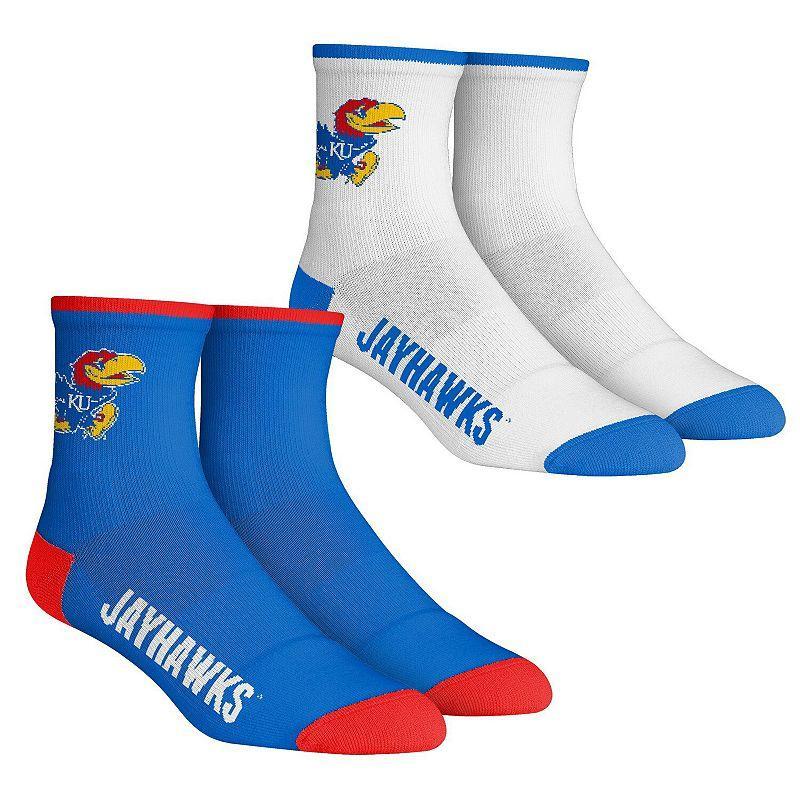 Mens Rock Em Socks Columbus Blue Jackets Core 2-Pack Quarter Length Sock Set Product Image