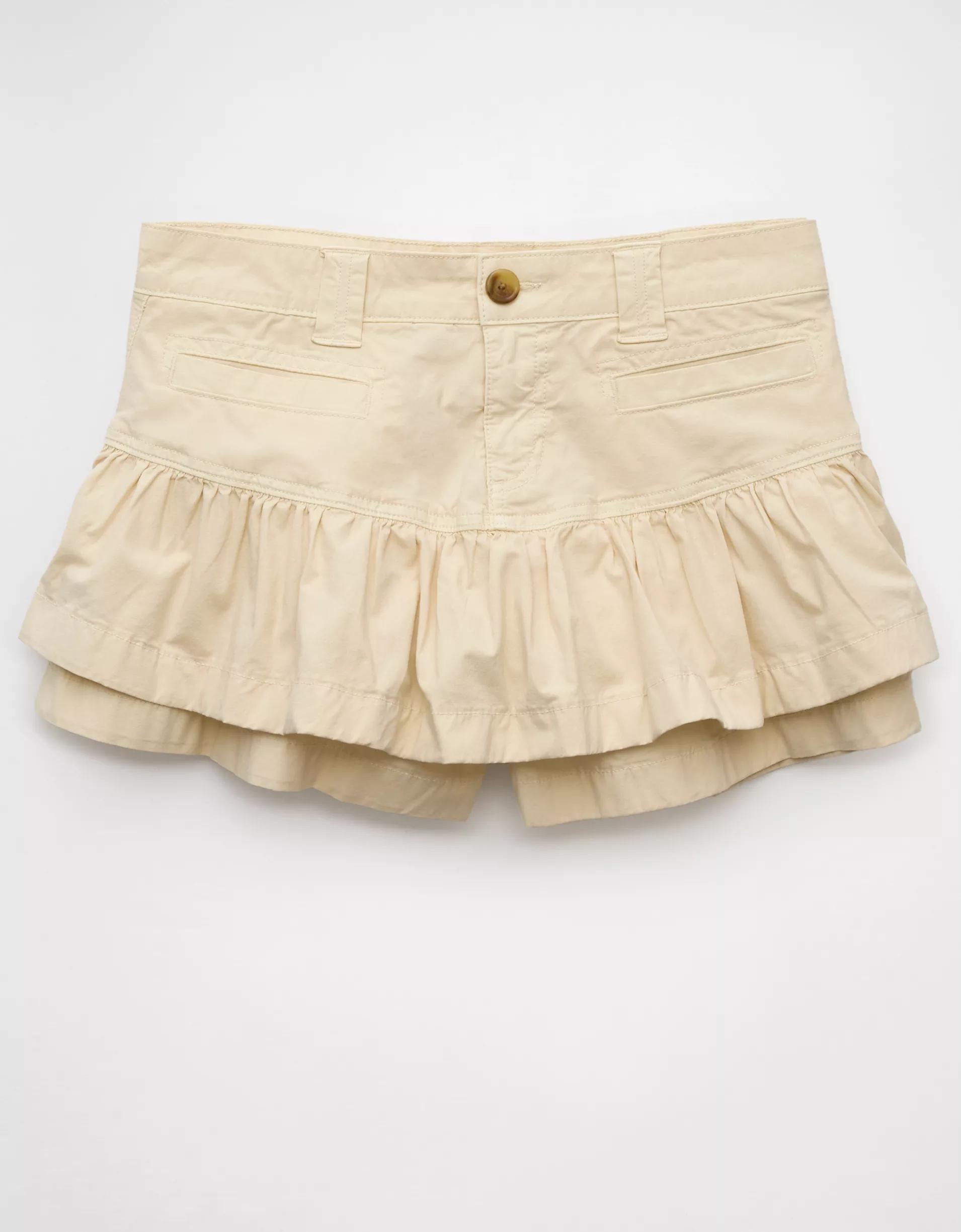 AE Snappy Stretch Mini Ruffle Skort Product Image