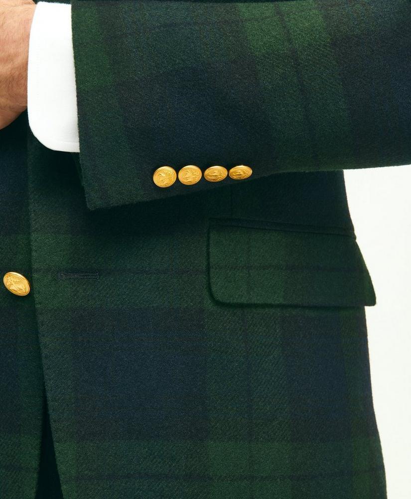 Classic Fit Blazer in Black Watch Tartan Wool Tweed Product Image