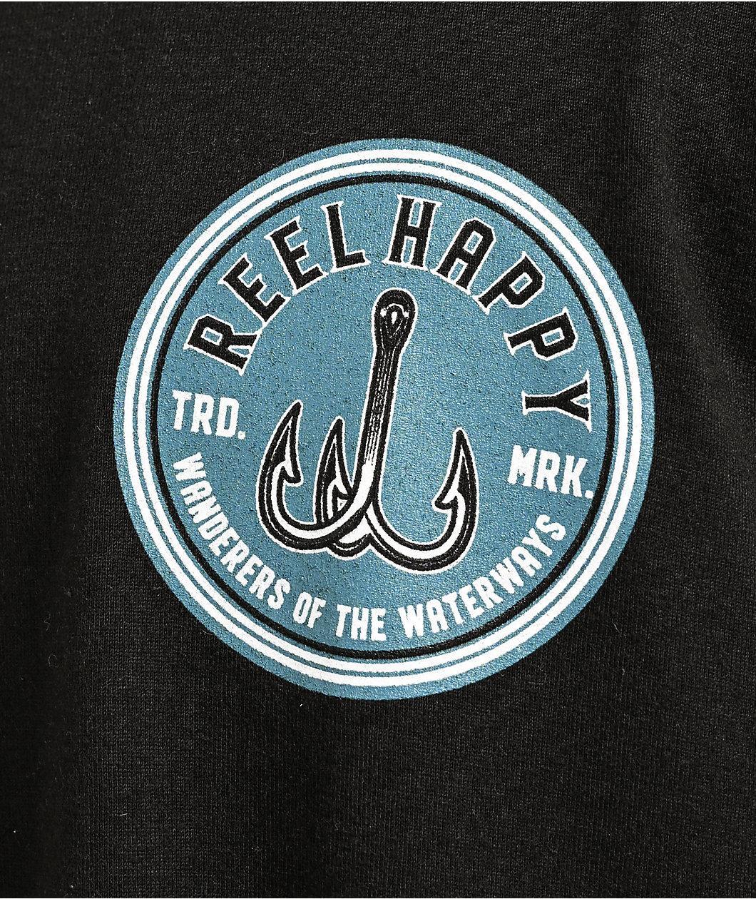 Reel Happy Co. 420 Night Trippers Black T-Shirt Product Image