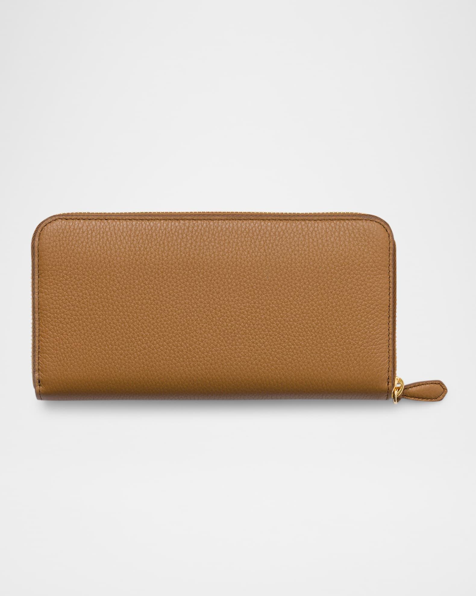 Large Leather Zip Wallet Product Image