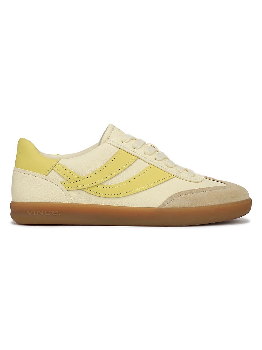 Womens Oasis Leather Low-Top Sneakers Product Image