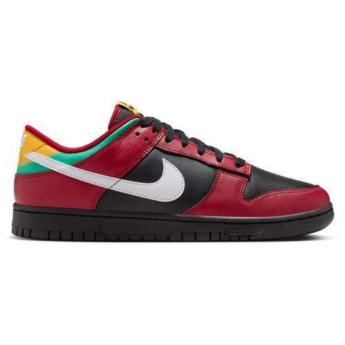 Nike Mens Nike Dunk Low Retro LTD Tattoo - Mens Basketball Shoes Black/White/Red Product Image