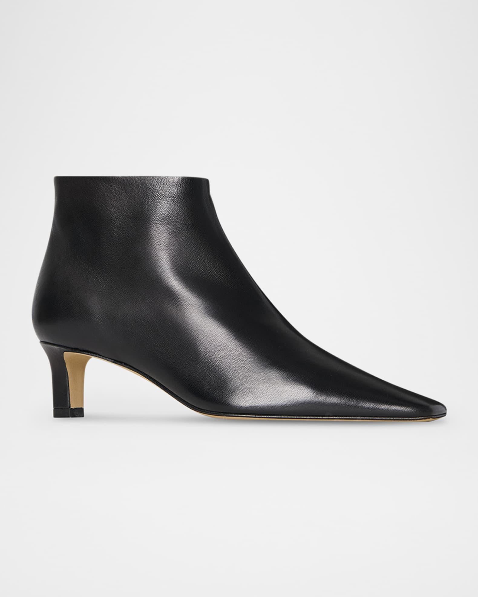 Carla Nappa Leather Booties Product Image