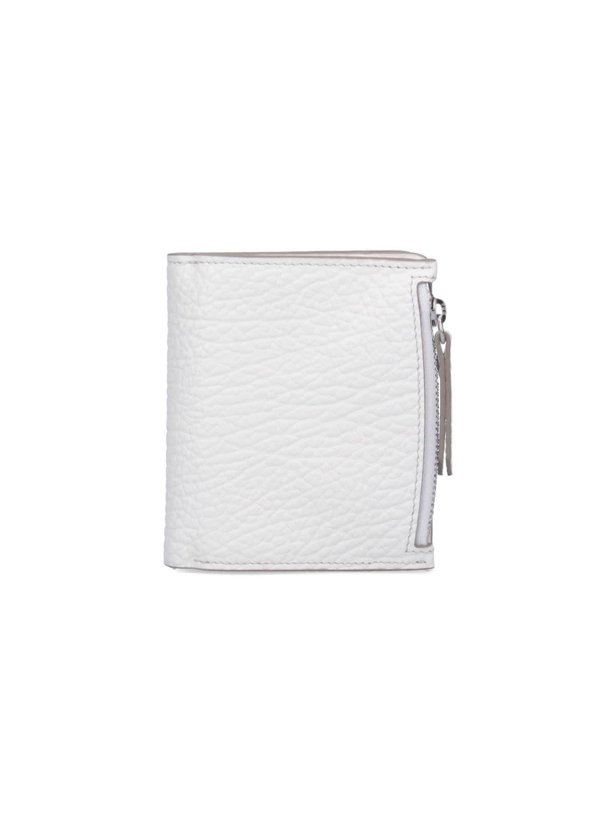 MAISON MARGIELA "four Stitches" Wallet In White Product Image