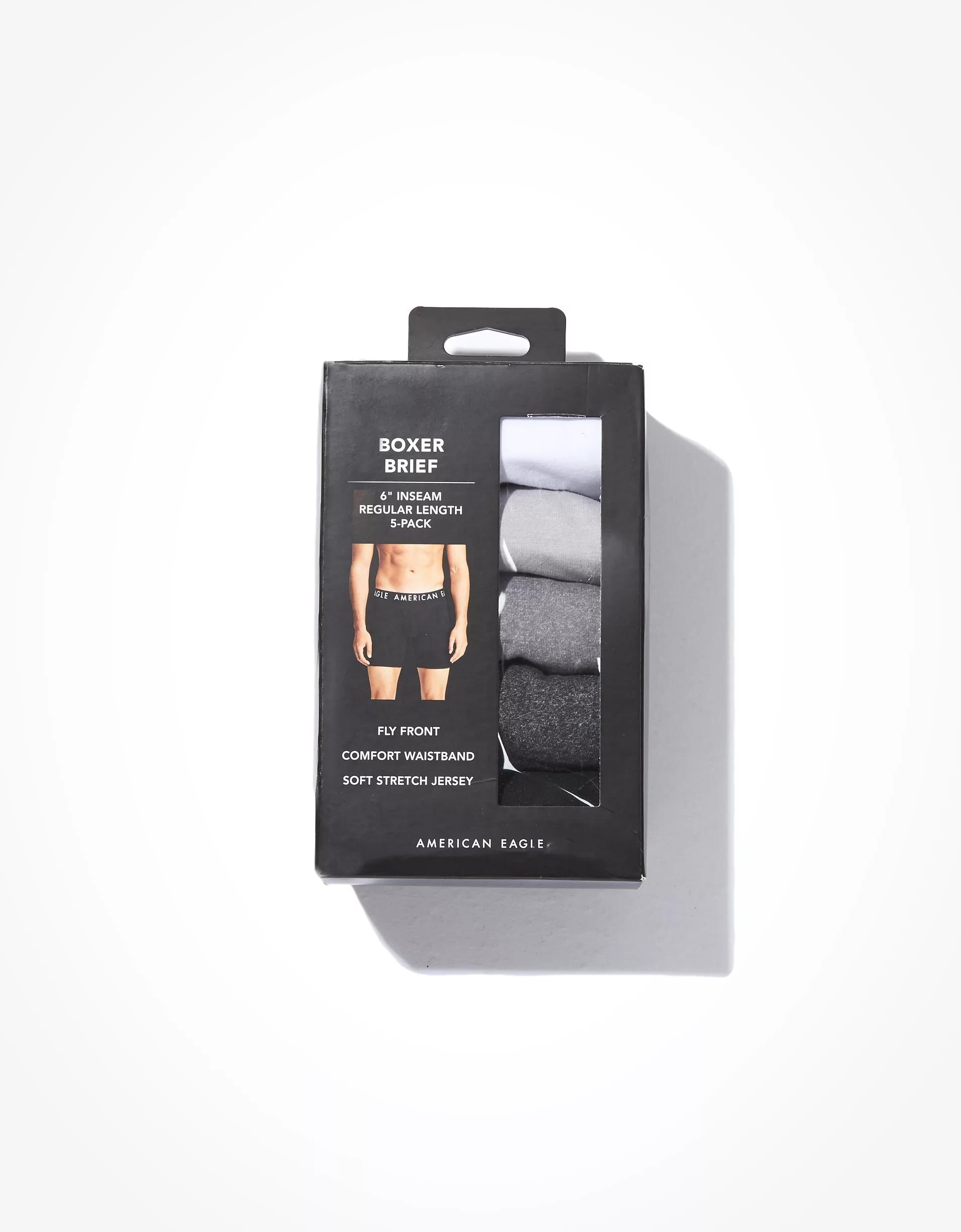 AEO Men's 6" Classic Boxer Brief 5-Pack Product Image