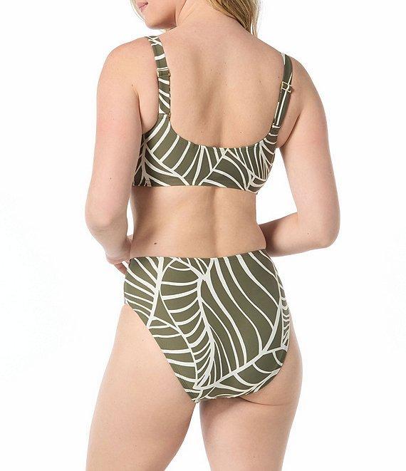 Coco Reef Palm Leaf High Esteem High Waist Swim Bottom Product Image