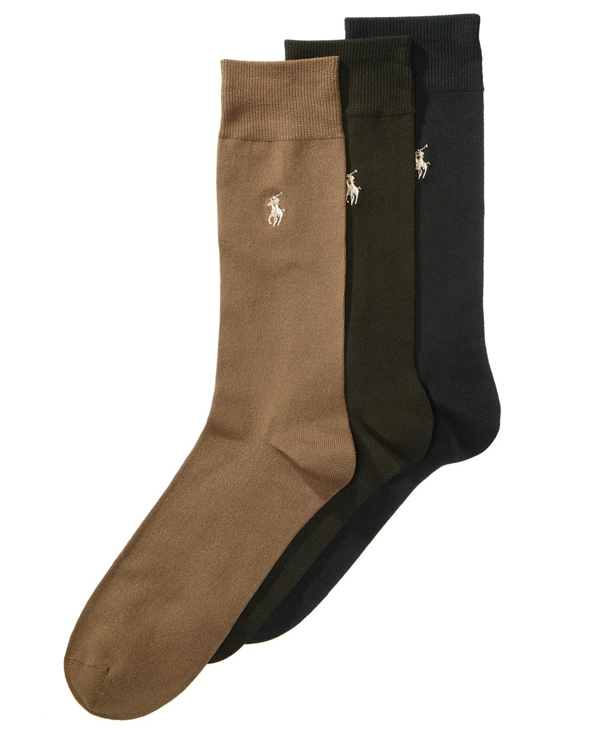 Polo Ralph Lauren Big  Tall Super Soft Dress Socks 3-Pack Product Image