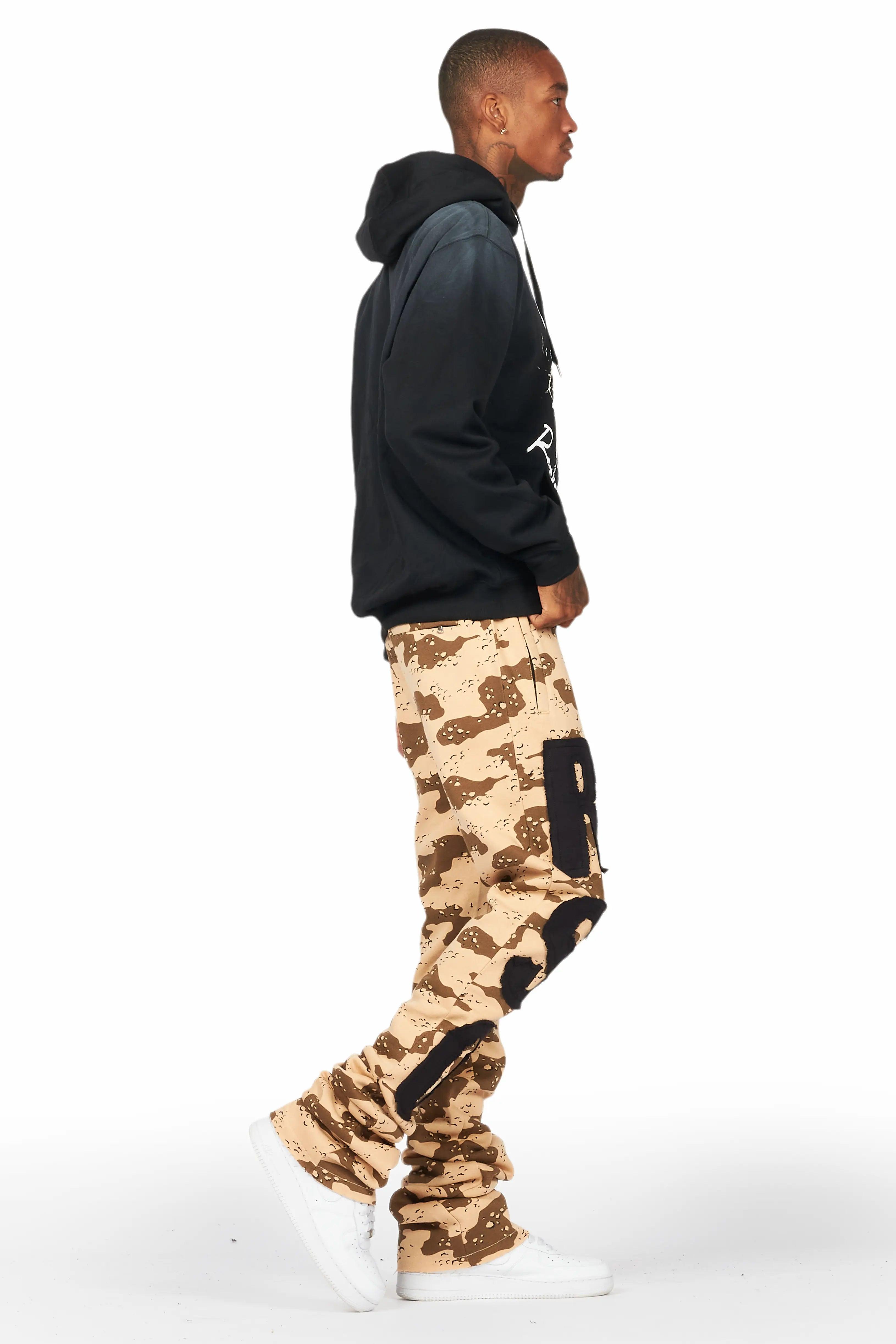 Bansi Desert Camo Super Stacked Trackpant Male Product Image