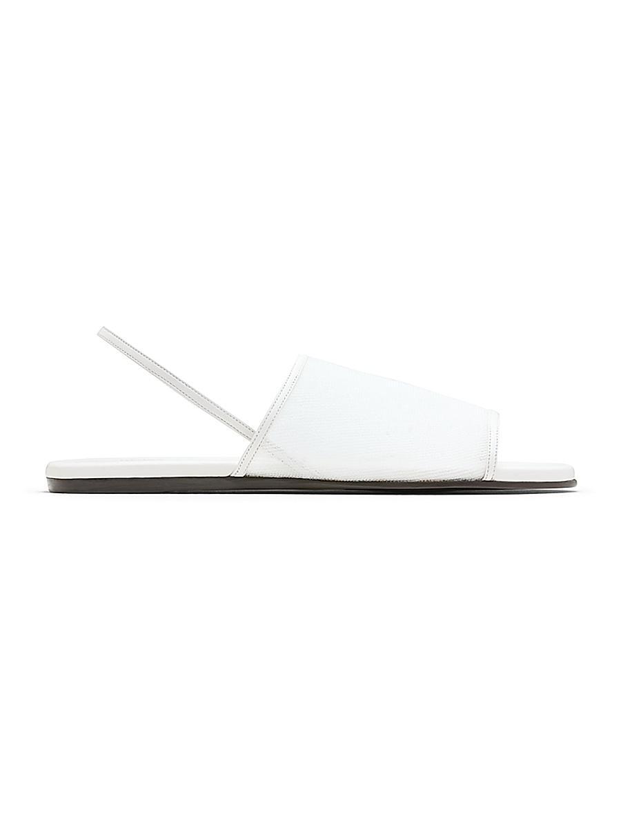 Womens Salm Mesh Leather Flats Product Image