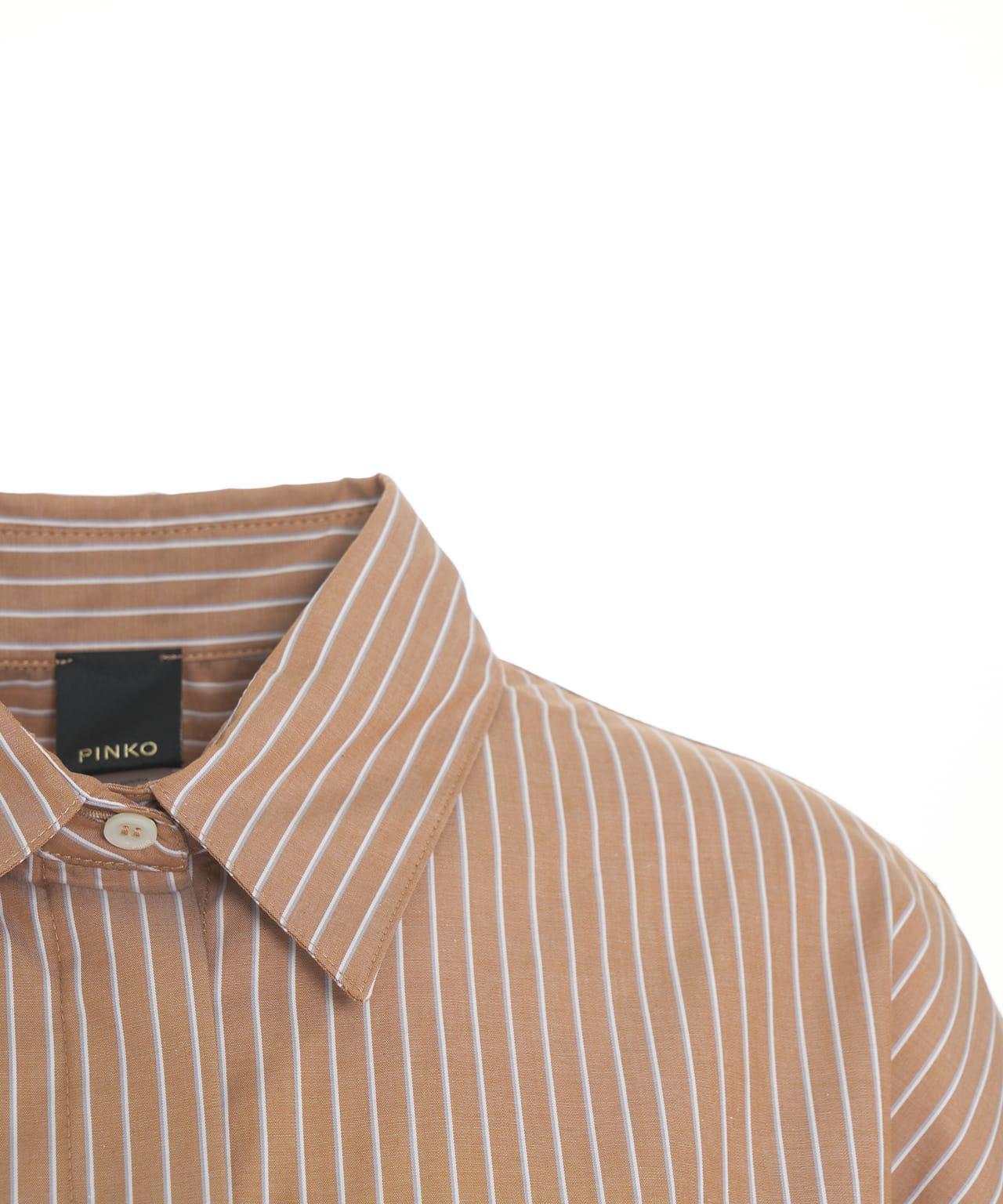 Striped oversized shirt Product Image