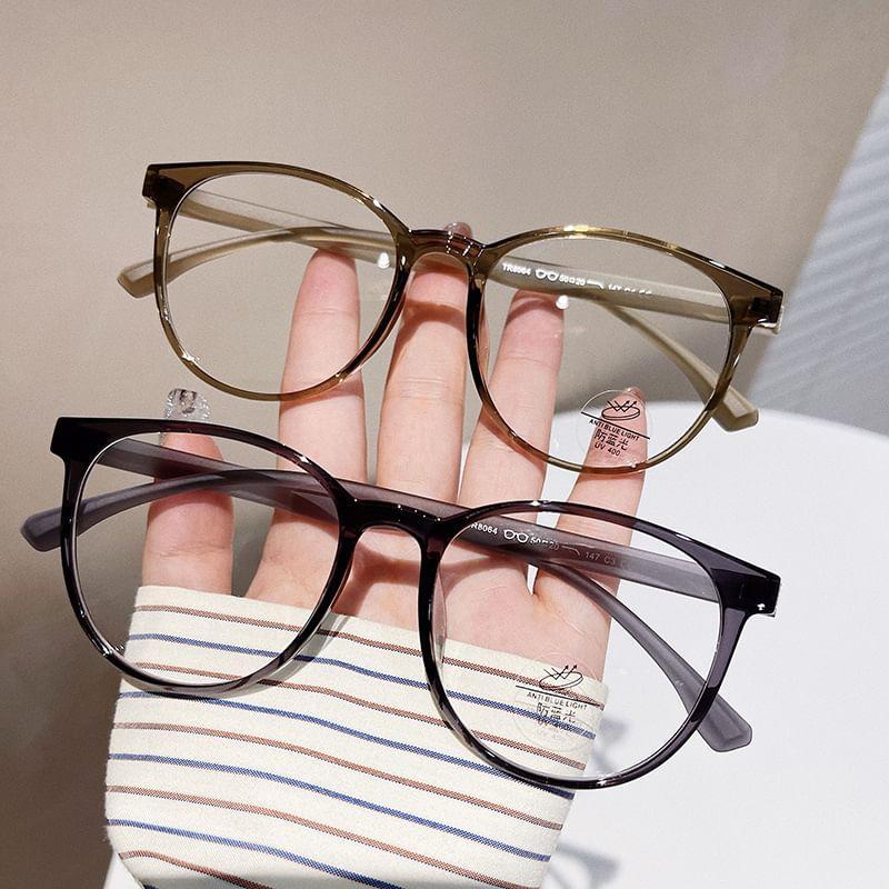 Plain Square Eyeglasses Product Image