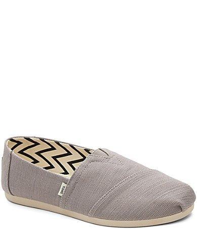 TOMS Womens Classic Alpargata Heritage Canvas Slip Product Image