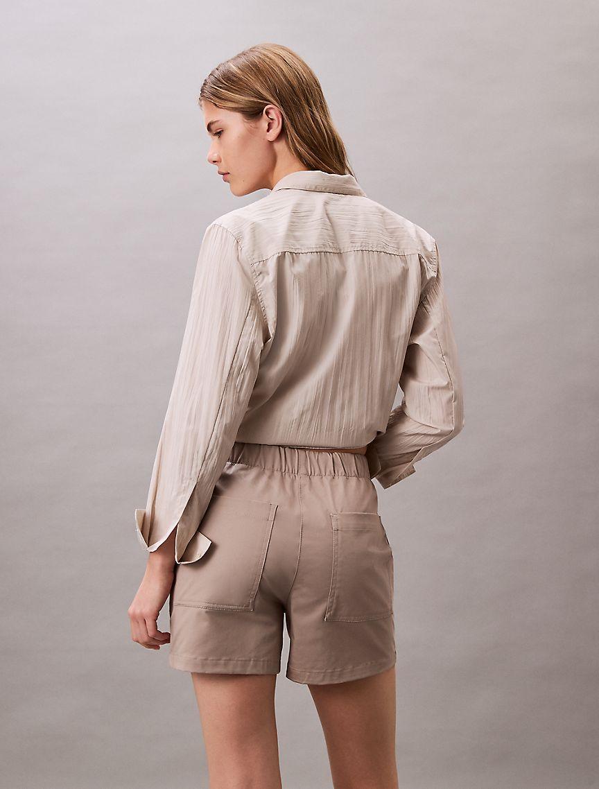 Cotton Sateen Short Product Image