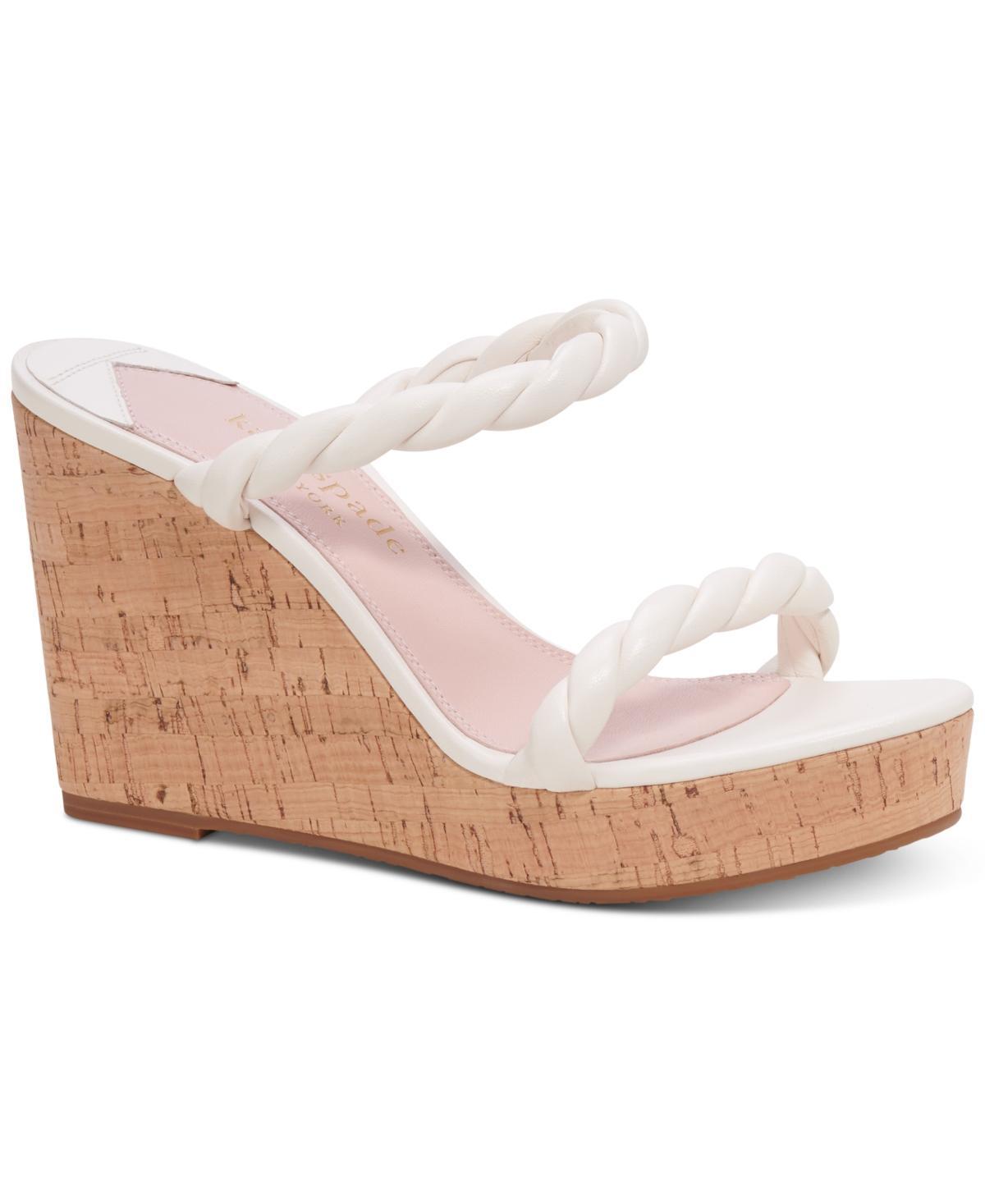 Womens Nina Leather Wedge Sandals Product Image