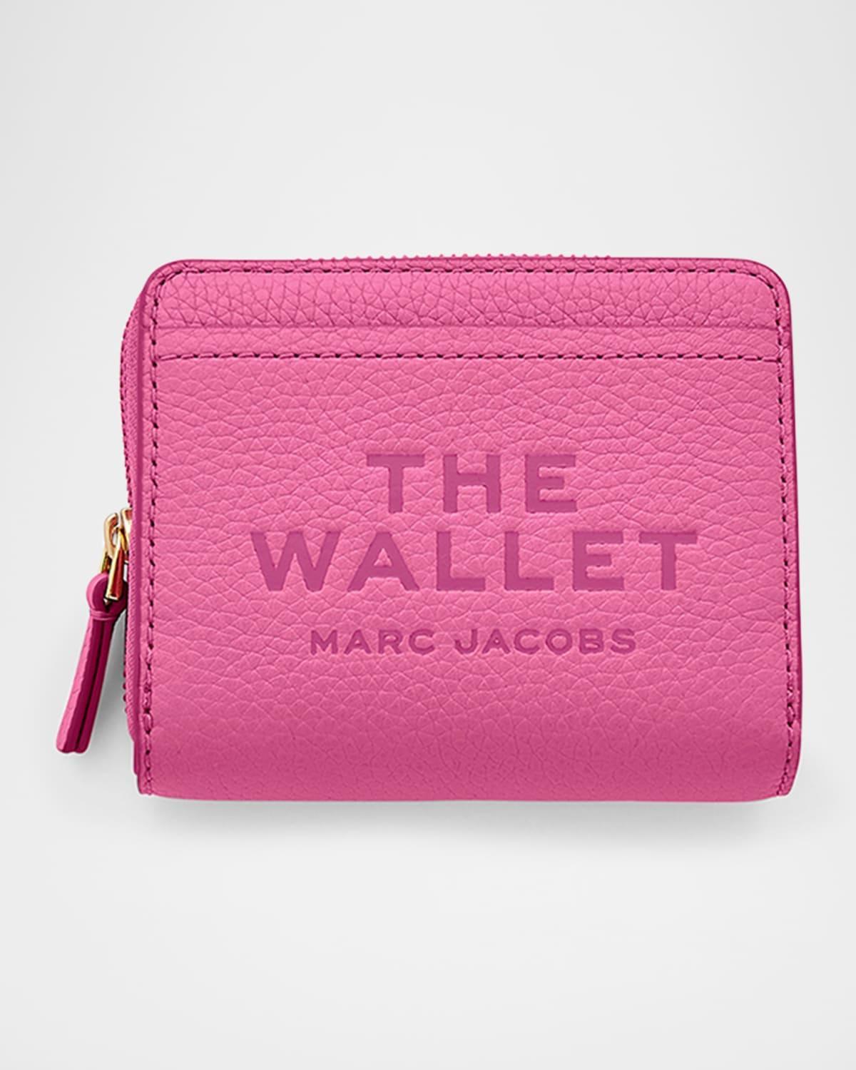 Womens The Leather Mini Compact Wallet Product Image