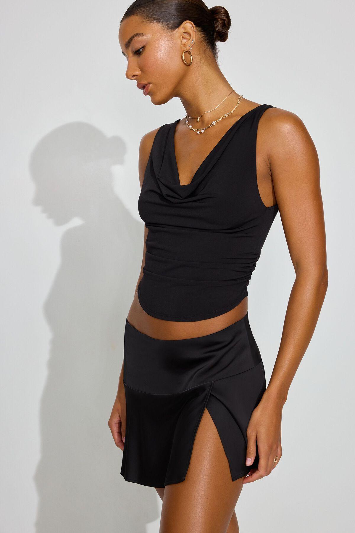 Long Sleeve Asymmetric Top Product Image