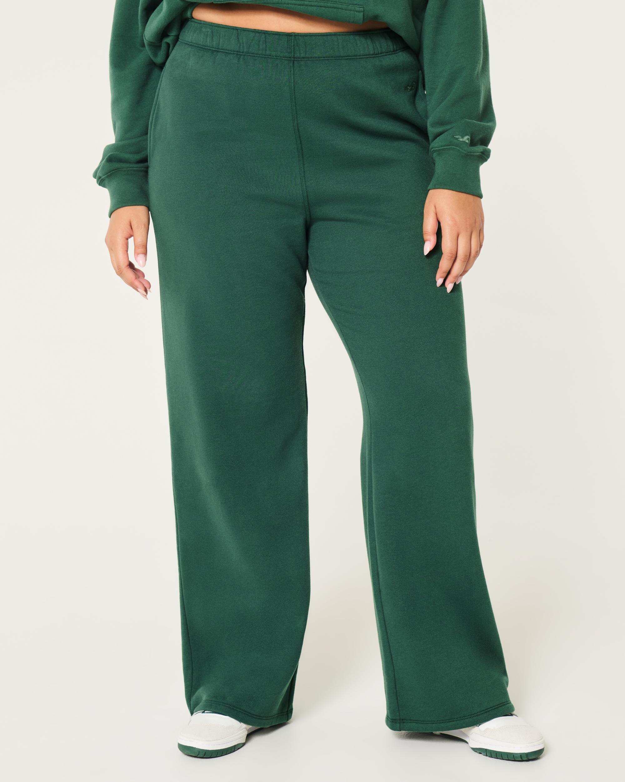 Hollister Feel Good Fleece Wide-Leg Pants Product Image