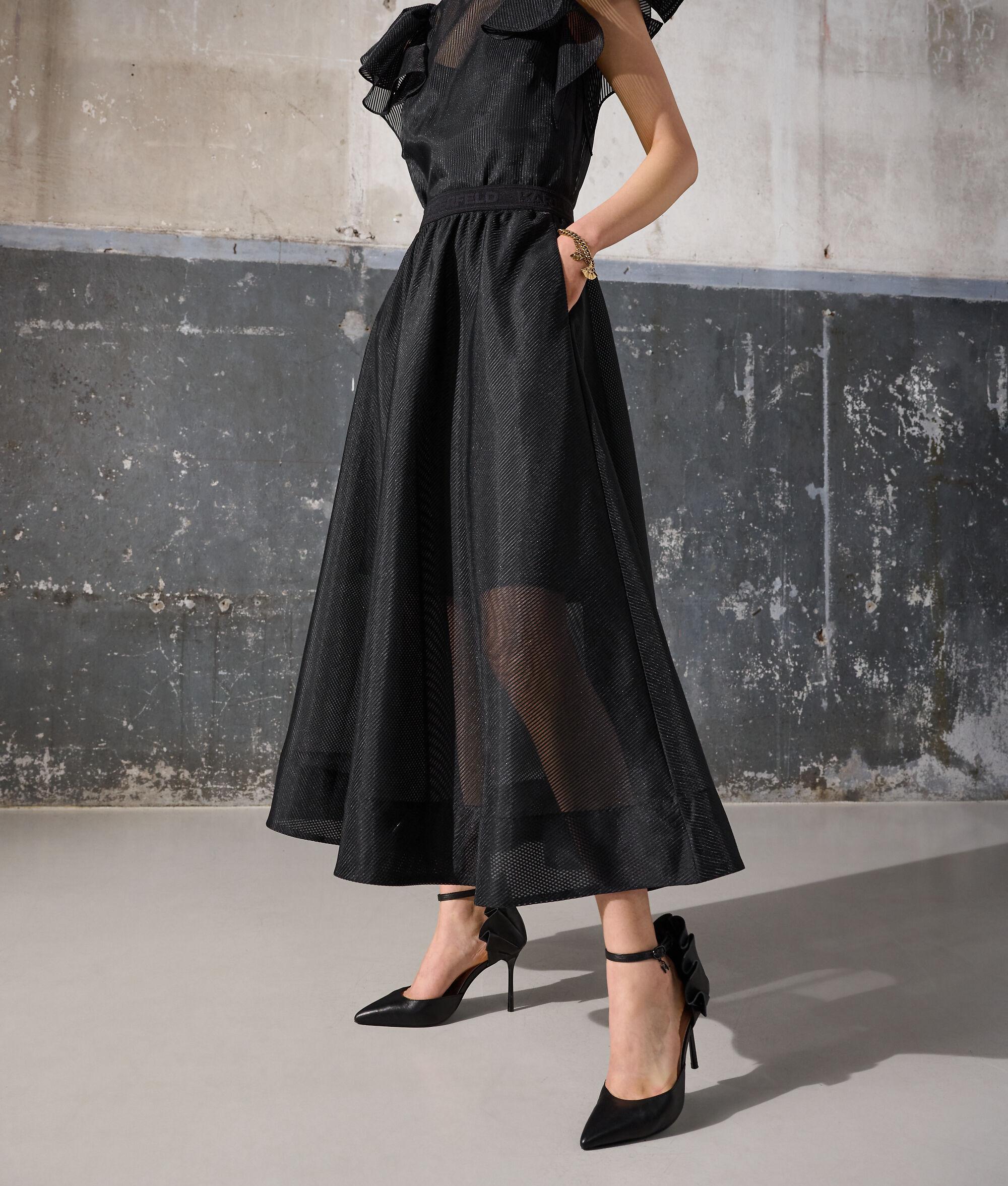 FLARED MAXI SKIRT Product Image