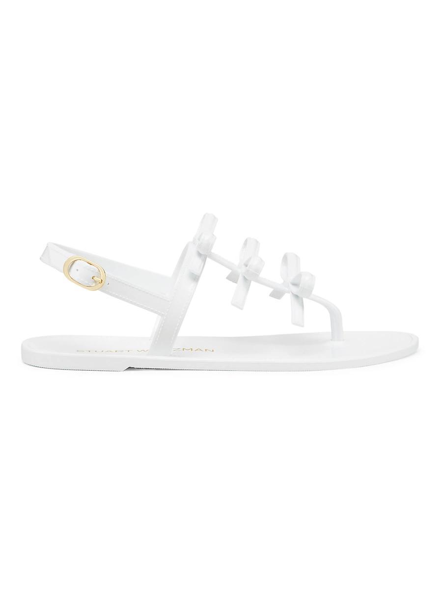 Stuart Weitzman Womens Felicity Bow Sandals Product Image