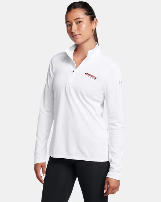 Women's UA Tech™ Mesh Collegiate ¼ Zip Product Image