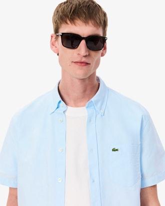 Regular Fit Short Sleeved Oxford Shirt Product Image