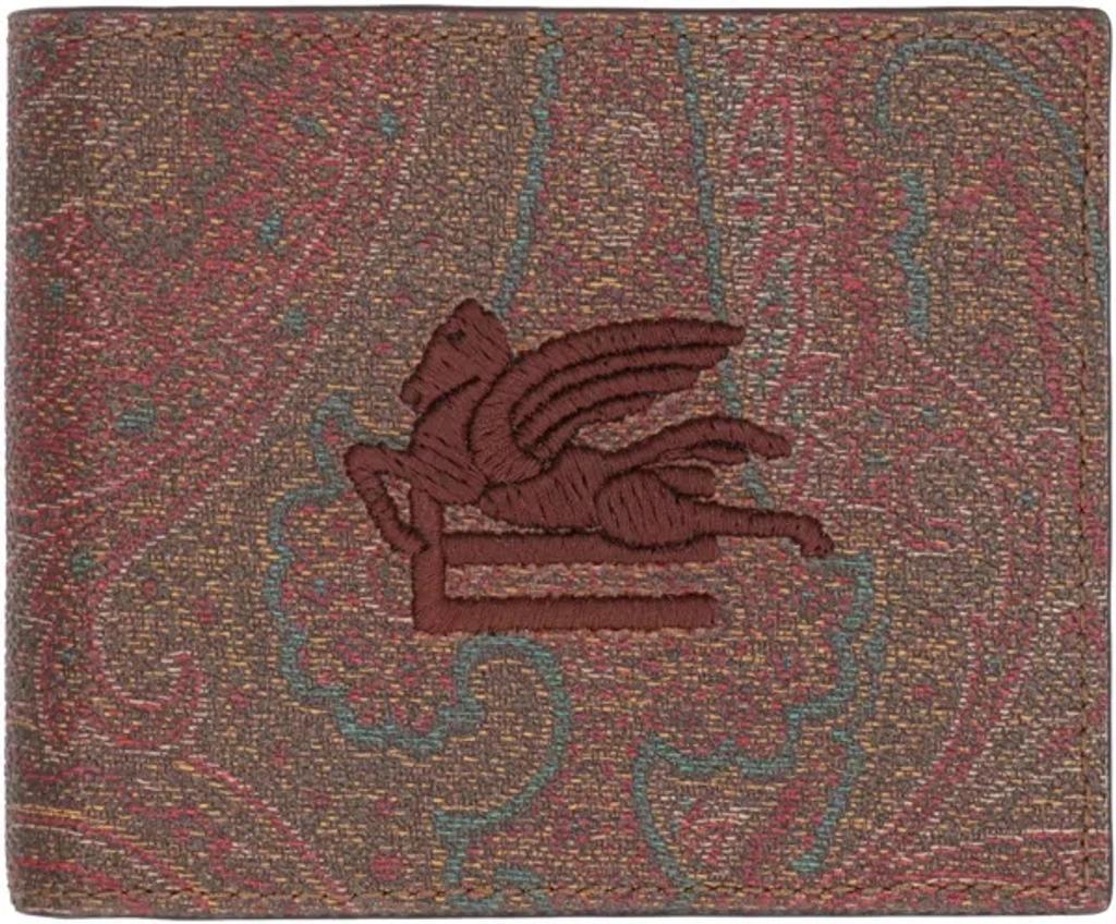 ETRO Paisley Print Wallet In Multicolor Product Image